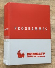Wembley programme binder