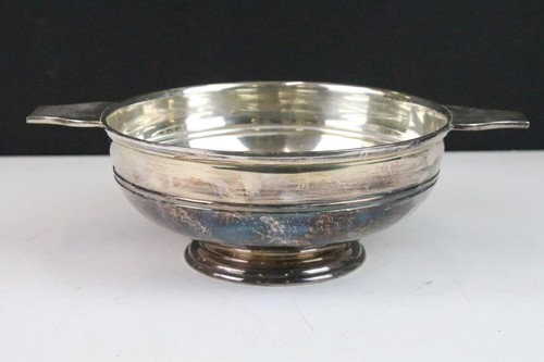 Vintage twin handled - handled, quaich