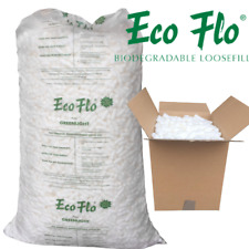 White PACKING PEANUTS Biodegradable ANY QTY for VOID FILL Value/Loose Chips/Box