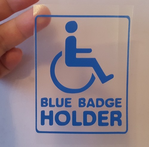 Disabled blue badge - disabled,
