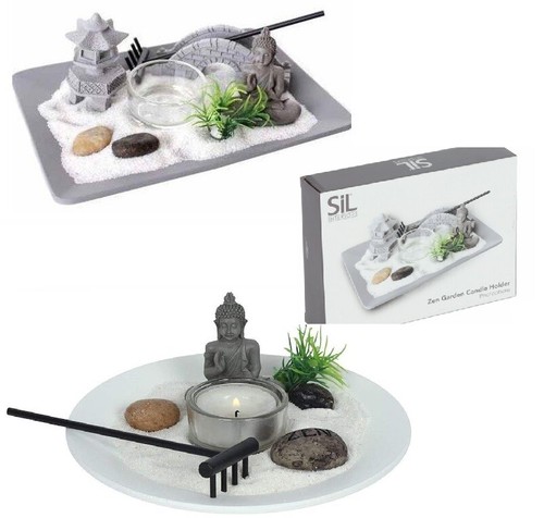 Buddha zen garden tea light - buddha,