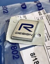 Original Volvo Awd R Design Badge Logo 31391873 S40 S60 S90 V40 V60 Sc90 V70