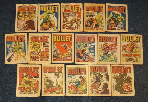 Bullet comics job - comics, lot