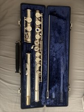 Boosey and Hawkes Silver Flute with Case In Great Condition