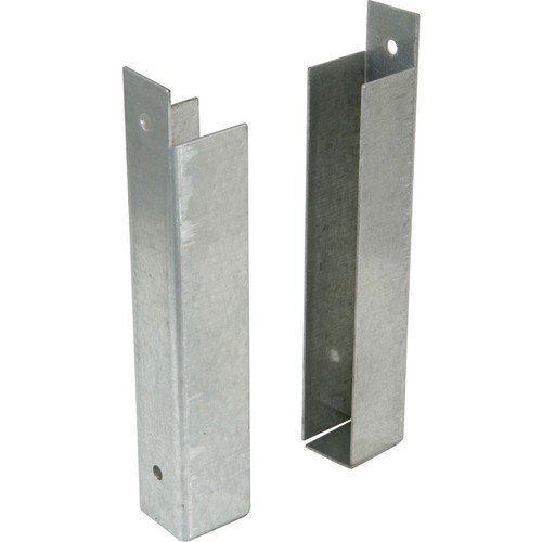 Gravel board clip fence - board,