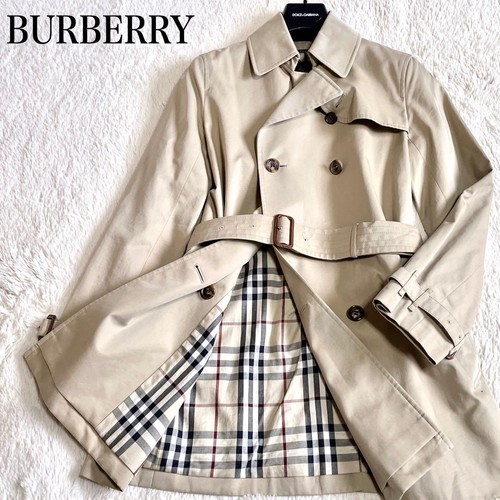Burberry nova check trench - check,