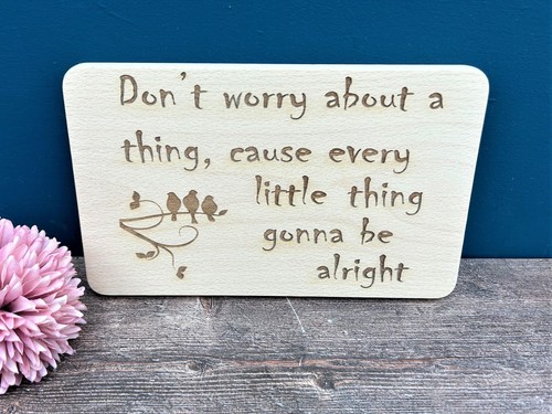 Three little birds don worry - three,