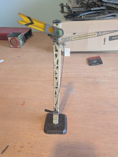 Hornby gauge single arm - o,