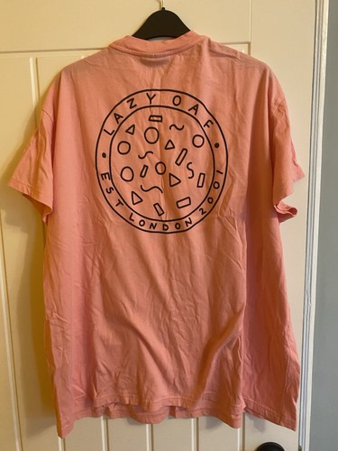 Lazy oaf shirt pink - t-shirt,