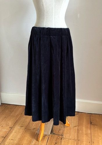 Toast velvet skirt dark - toast,