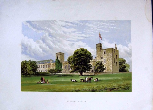 Old antique print 1800 - 1800, view