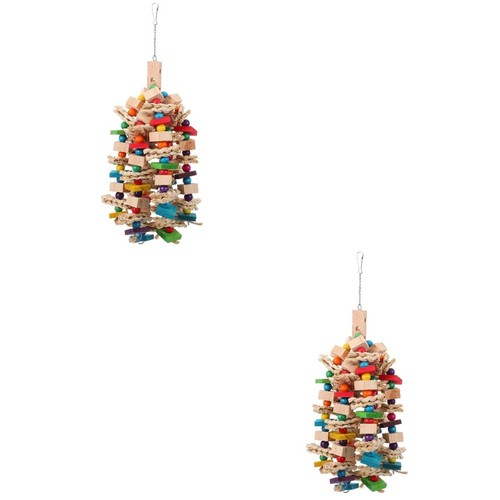 Practical wooden hanging - wooden, bird