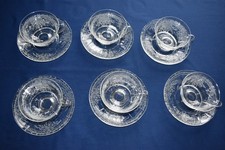 Set of 6 Vintage Fostoria June