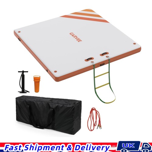 Inflatable floating dock - floating,