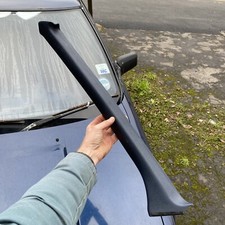 TOYOTA MR2 Mk1 Blue Plastic Left Hand A Pillar Interior Trim AW11 Sunroof Model