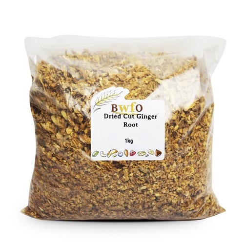 Ginger root dried cut 1kg - root,