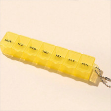 7 Day Tablet Pill Box Medicine Organiser Dispenser Daily Weekly Storage Case -UK