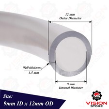 9mm PVC Tube Clear Plastic