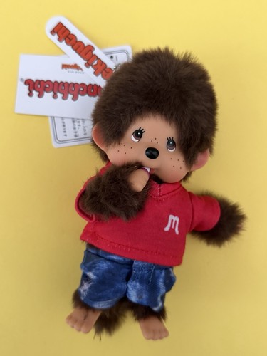 Monchichi keychain monchhichi - keychain,