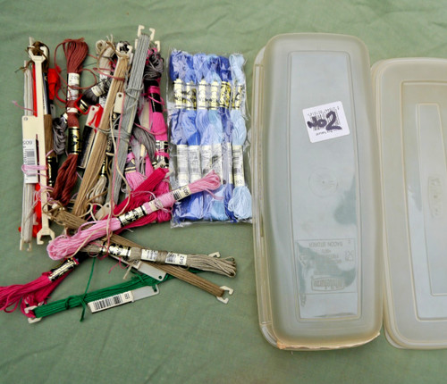 Job lot dmc embroidery - dmc,