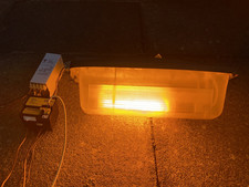 GEC Z9530  35W SOX STREET LIGHT LANTERN 1970'S  WITH SEPERATE GEAR AND PHOTOCELL