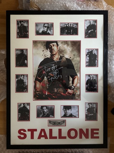 Sylvester stallone signed - sylvester,