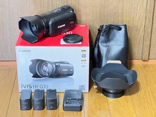 Canon ivis g10 black hd - g10,