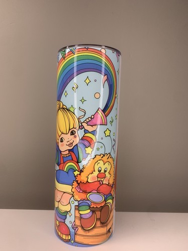 Rainbow brite tumbler 20oz - rainbow,