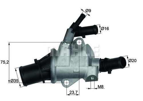 New thermostat coolant for - new,