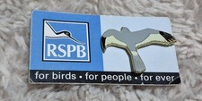 RSPB Bird Pin Badge - Hen Harrier
