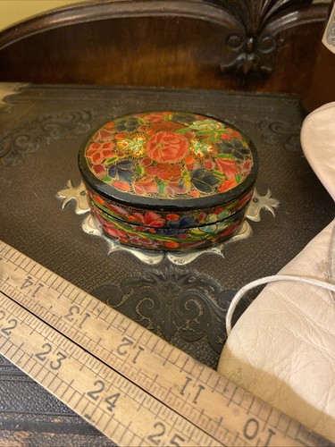 Kashmiri vintage papier mache - vintage,