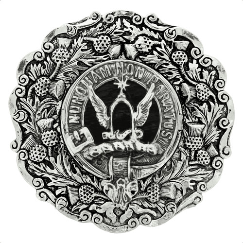 Art pewter clan crest - clan,