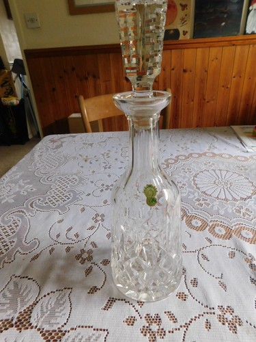 Waterford crystal decanter