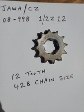 JAWA CZ GEAR BOX SPROCKET 12