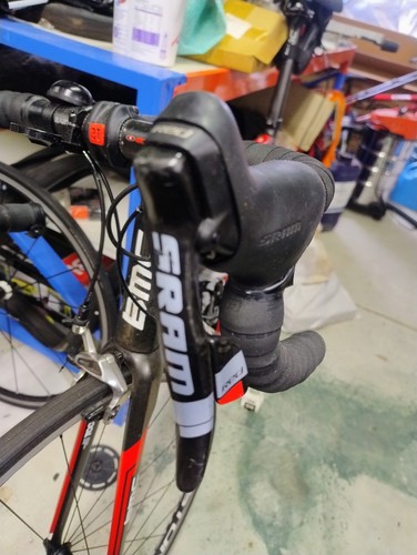 Sram shifter red left - sram, front