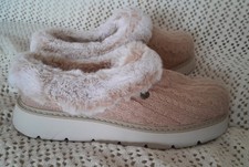 Skechers Bobs Keepsakes Womens Slippers Cozy Memory Foam Ladies Shoes Size 6 39