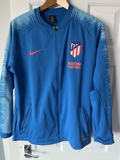 Nike Official 2018-2019 Atletico Madrid Anthem football Jacket Mens XL