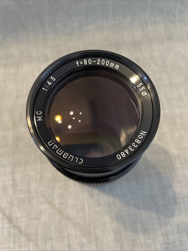 Clubman lens 80 - mc, f=80-200mm