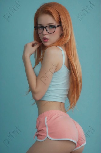 Sexy redhead red - redhead, hair