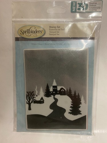 Spellbinders shading stamp - 3d,