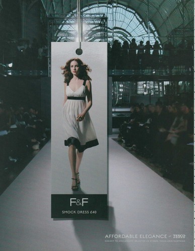 Tesco footwear magazine print - footwear,