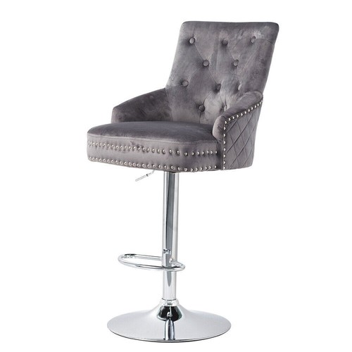 Grey velvet majestic lion - grey,