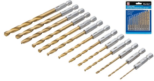 Bluespot 13pc hex fitting - hex,