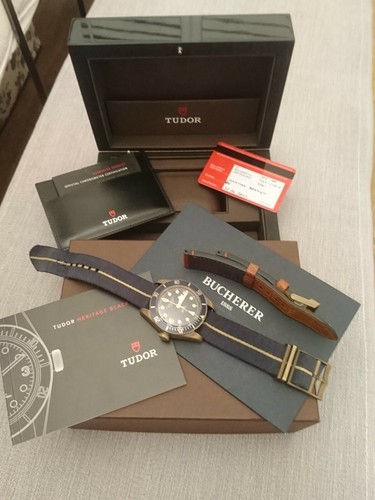 Tudor heritage black bay - black,