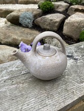 Small Stoneware Japanese salt glazed Teapot 