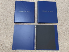 Stamp albums stamps - x3, no