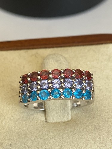 Sterling silver tri - sterling, tri-colour
