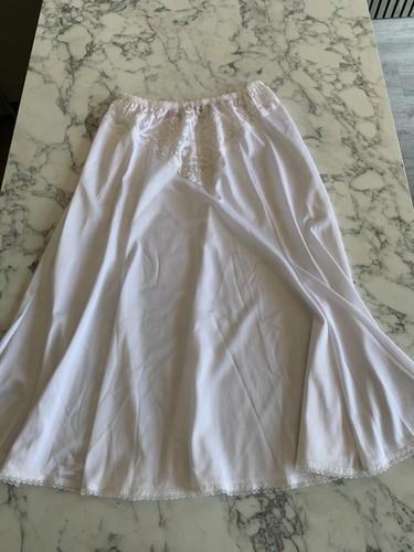 Vintage white half slip - vintage,