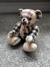 Burberry London Jointed 7” Checked Teddy Bear