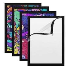 Magnetic Black Photo Frames